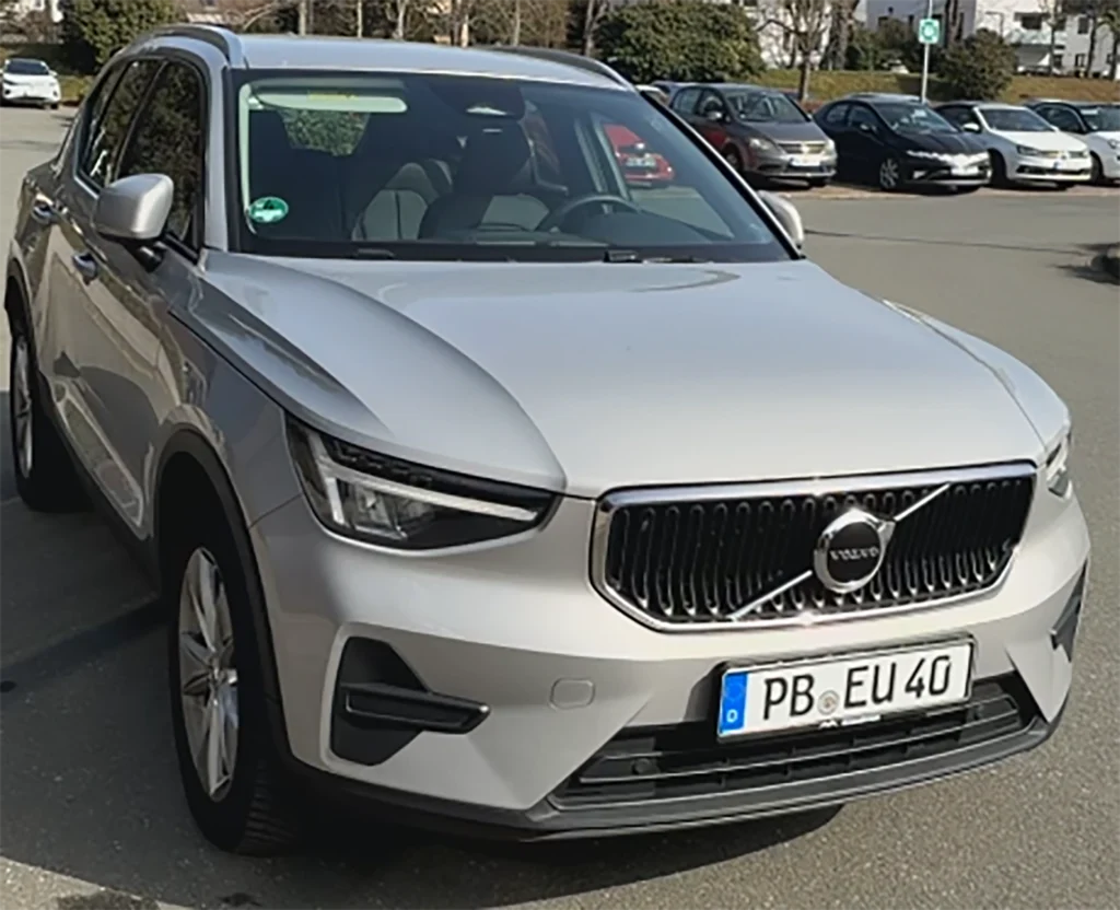 Volvo, Auto, Silber